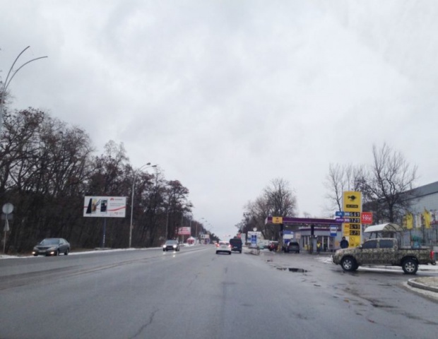 Щит 6x3,  г.Бровары, ул.Киевская, напротив ТРЦ Терминал, напротив АЗС КЛО