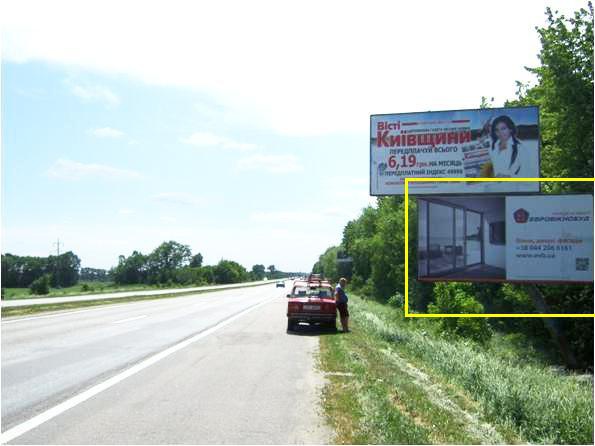 Щит 6x3, Одесская трасса, 85км+400м от Главпочтамта г.Киева, перед поворотом на Росаву (г.Белая Церковь) (справа)_НИЖНИЙ Щит 6x3, Одесская трасса, 85км+400м от Главпочтамта г.Киева, перед поворотом на Росаву (г.Белая Церковь) (справа)_НИЖНИЙ