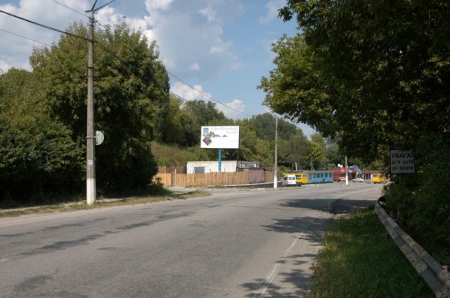 Щит 6x3,  м. Обухів», ул.. Жовтнева, Центральна автостанція м. Обухів