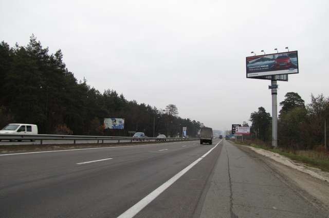 Суперборд 12x5,  Киев - Житомир 09км+500м до Киева (в напр. Киева)
