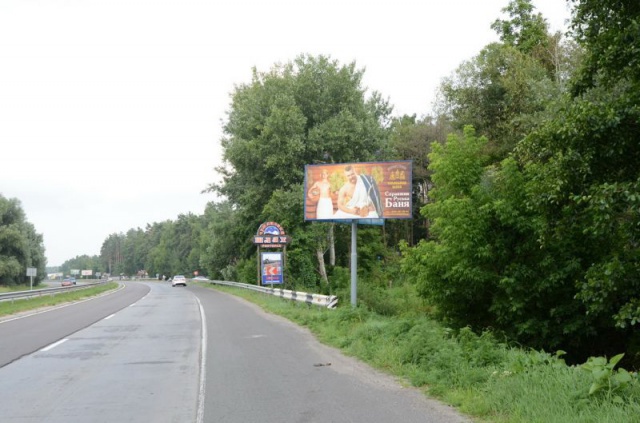 Щит 6x3,  Біля ресторану "Чумацький шлях" 27 км+850 праворуч