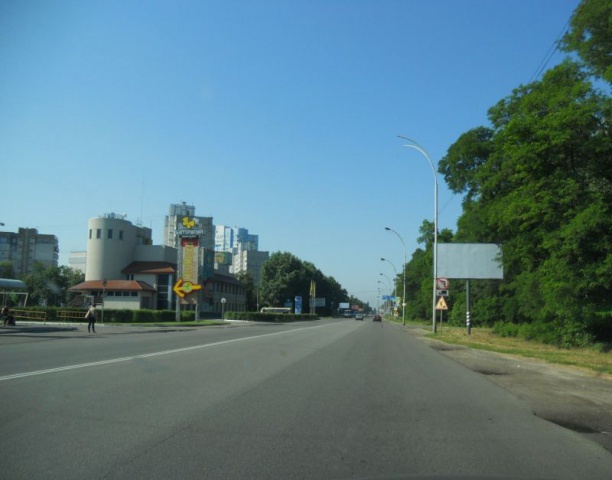 Щит 6x3,  г.Бровары, ул.Киевская, напротив ТРЦ Терминал