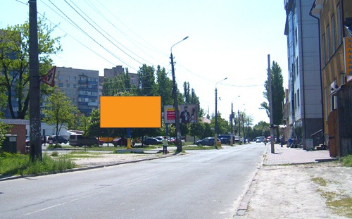 Щит 6x3,  район вокзала, ул. Ленинградская, возле супермаркета "Фуршет"