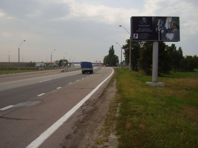 Щит 6x3,  Автотранспортна розв'язка, в'їзд в м.Біла Церква, 78км+620 праворуч