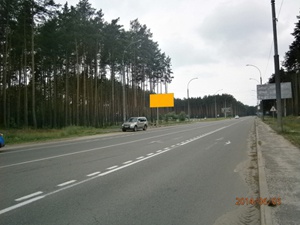 Щит 6x3,  ул. Университетская, перед кладбищем (по Ирпенской трассе направление из Киева)