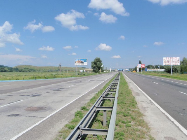 Щит 6x3,  Біля ресторану "Танжер"; 25км+700 праворуч
