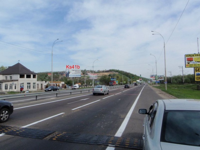 Щит 6x3,  Поворот на Лісники;   20км+850 праворуч