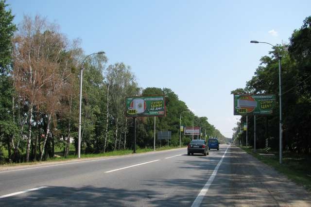 Щит 6x3,  Киев - Ковель 16км+600м до Киева (Буча, в напр. г.Киев, 500м от АЗС "Укрнафта")