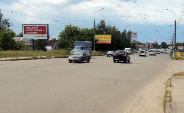 Щит 6x3,  Б.Церковь Вл.Великого/авторынок/Гризодубовой (В) (самолет)