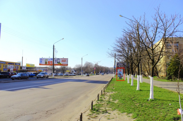 Сітілайт 1.2x1.8,  вул. Київський Шлях, 43 навпроти магазину "Норд"