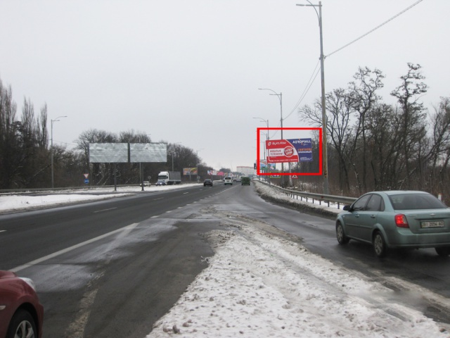 Щит 6x3,  Траса Е40, вул. Київський Шлях, 34км+850м, в'їзд в Бориспіль з м. Київ.