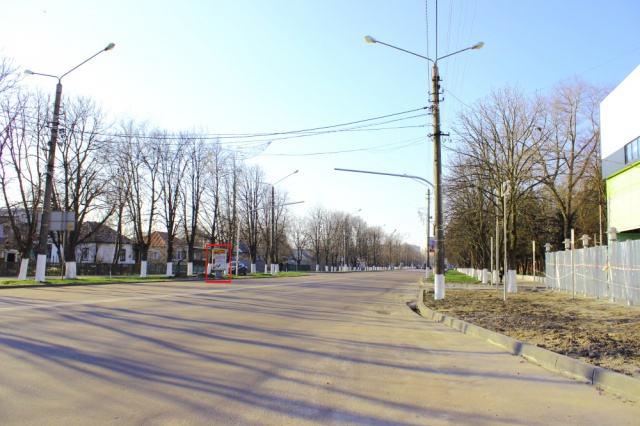 Сітілайт 1.2x1.8,  вул. Київський Шлях, 58,  навпроти центрального парку