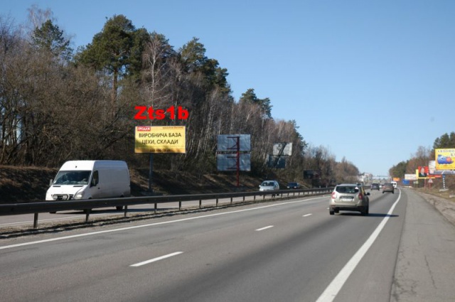 Щит 6x3,  перед с. Стоянка; 22+970 ліворуч