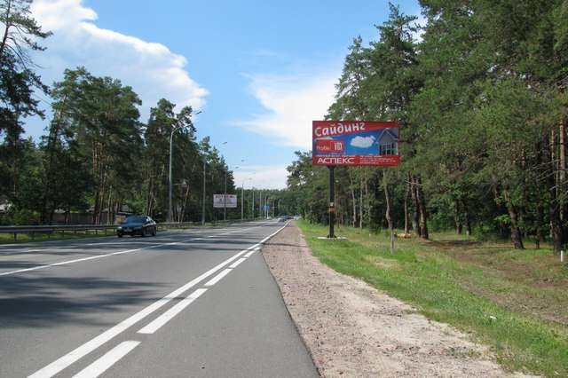 Щит 6x3,  Киев - Иванков 14 км + 600 м (в напр. г.Вышгород, г.Иванков)