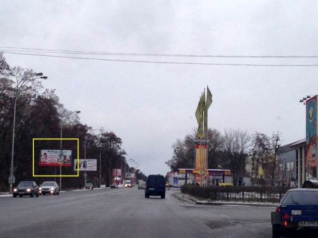 Щит 6x3,  г.Бровары, ул.Киевская, напротив ТРЦ Терминал