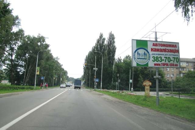 Щит 6x3,  Киев - Ковель 15км+950м от Киева (в напр. Киева)