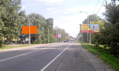 Щит 6x3,  ул. Новое шоссе , направление на Киев (за ТЦ Модуль)