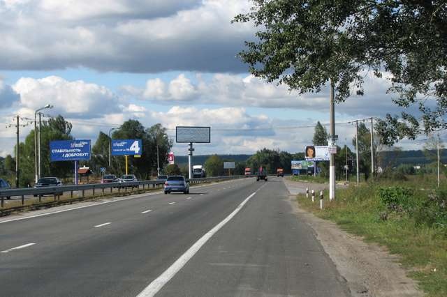 Суперборд 12x5,  Киев - Обухов 12км + 100м от Киева (в напр. Киева)
