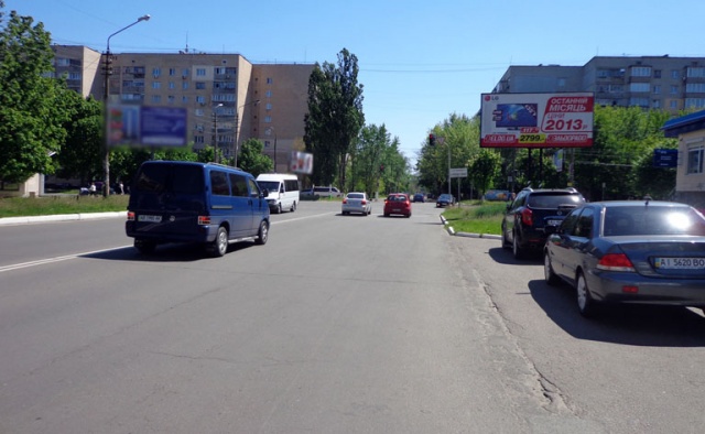 Щит 6x3,  бул.Незалежности,13 /ул.Короленко (А)