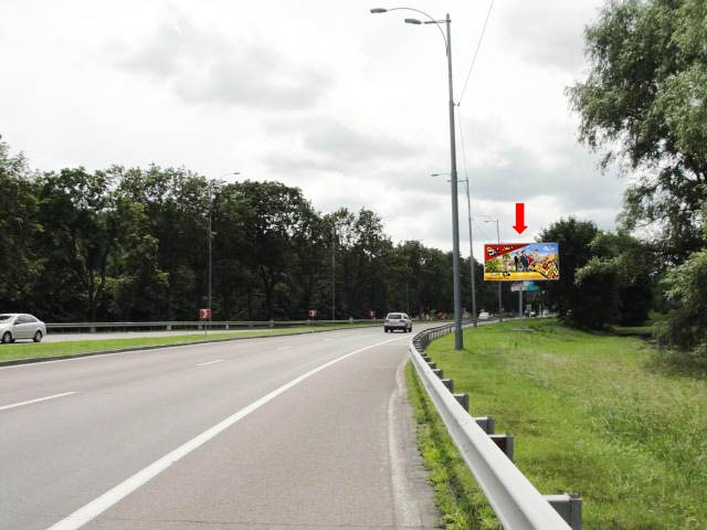 Щит 6x3,  Бориспольская  трасса, №4 ( в  Аэропорт, справа)