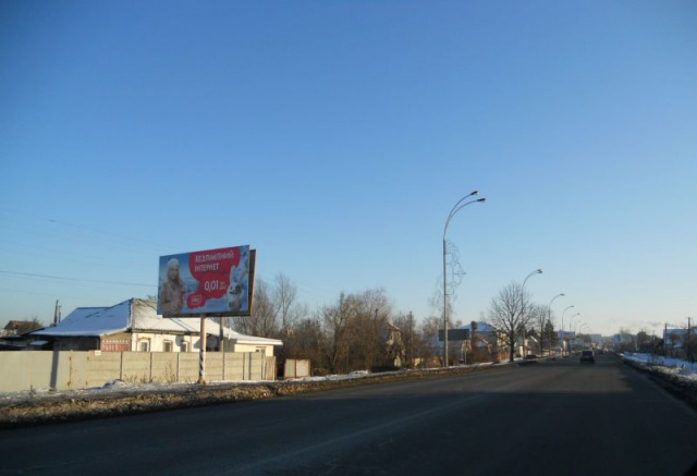 Щит 6x3,  г.Бровары, ул. Киевская, 107, ул.Запорожская
