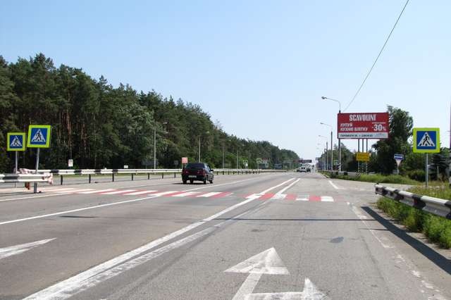 Щит 6x3,  Киев - Житомир 15км+650м до Киева (разворот в напр. Киева (c. Шпитьки))