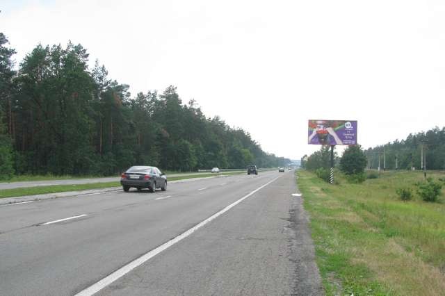 Щит 6x3,  Киев - Обухов 21км + 350м до Киева (справа, в напр. г. Киева)