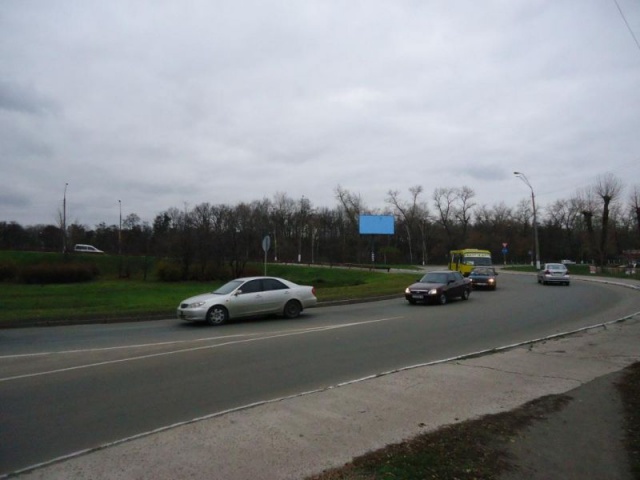 Щит 6x3,  г.Бровары, ул.Кирова, (у моста) развязка с ул.Кутузова, ул.Гагарина, ул.Димитрова