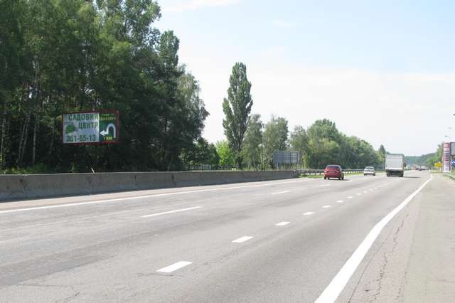 Щит 6x3,  Киев - Одесса 09 км+690м до Киева (слева в напр. Одессы)