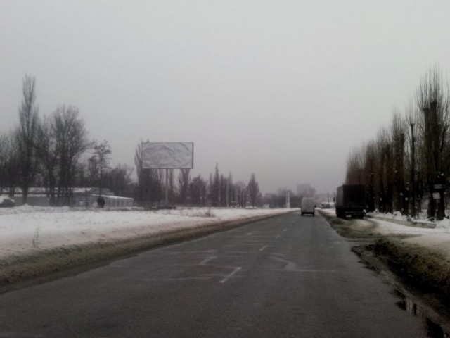 Щит 6x3,  г.Бровары, бул. Незалежности, з-д пластмасс, разделитель