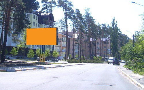 Щит 6x3,  ул. Гостомельское шоссе (Киев-Ирпень), после поворота на Адмирал-клуб