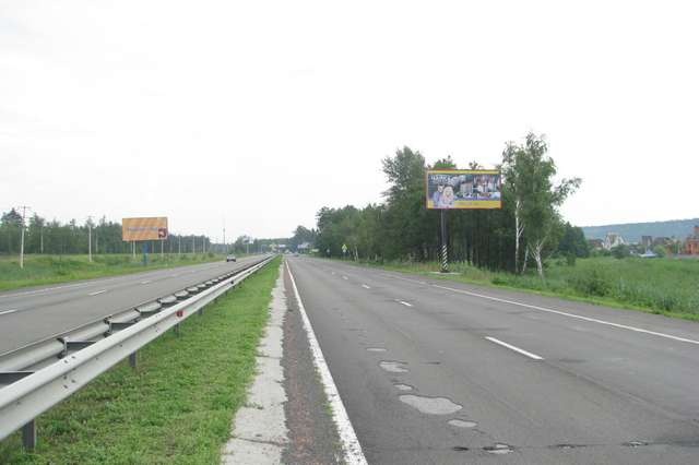 Щит 6x3,  Киев - Обухов 16км + 100м от Киева (справа, в напр. г. Обухова)