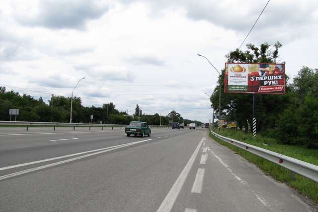 Щит 6x3,  Киев - Житомир 12 км+800м до Киева (справа в напр. г.Киев)
