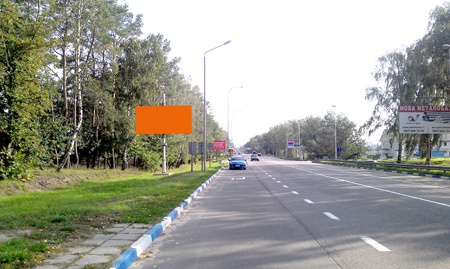 Щит 6x3,  ул. Новое шоссе,направление на Киева, возле ТЦ "Модуль"