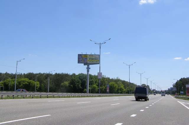 Суперборд 12x5,  Бориспольская трасса: 13км+500м до Киева (№6 слева) (в напр. Борисполя)
