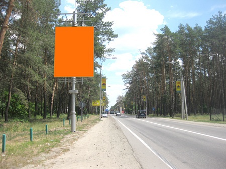 Щит 3x4,  ул. Шевченка (возле кафе "Рим"), направление на Киева