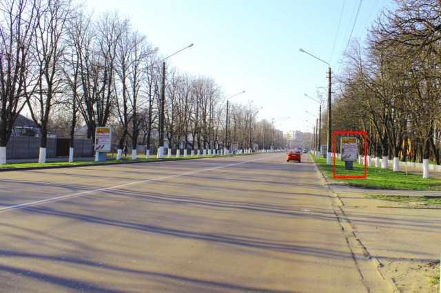 Сітілайт 1.2x1.8,  вул. Київський Шлях, біля центрального парку