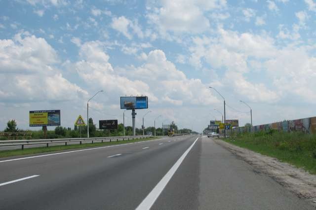 Суперборд 12x5,  Киев - Житомир 13км+950м от Киева (в напр. Киева)