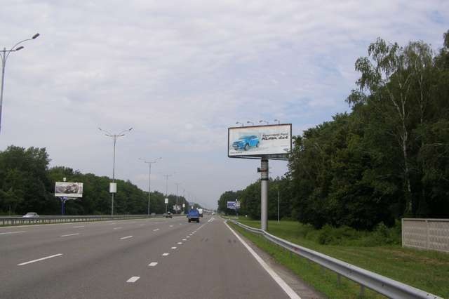 Суперборд 12x5,  Бориспольская трасса 17км+160м до Киева (№4 слева) (в напр. Киева)