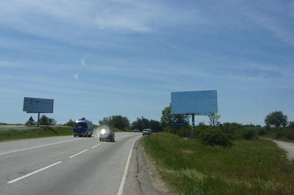 Щит 6x3,  Симферопольский р-н. п. Мазанка В сторону Симферополя 12 + 600