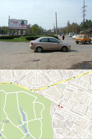 Щит 6x3,  Б-р 50 р.Перемоги, готель"Рось"моноліт