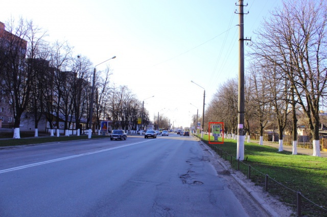 Сітілайт 1.2x1.8,  вул. Київський Шлях, 26, поблизу від магазину "Дари Ланів"