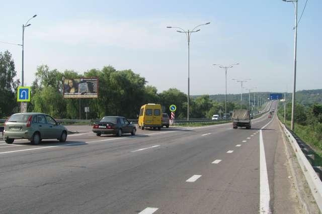 Щит 6x3,  Киев - Одесса 07км+050м до Киева (слева, в напр. г. Одесса)