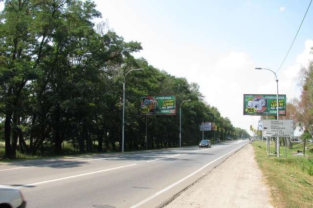 Щит 6x3,  Киев - Ковель 16км+600м от Киева (Буча, в напр. г.Ковеля)