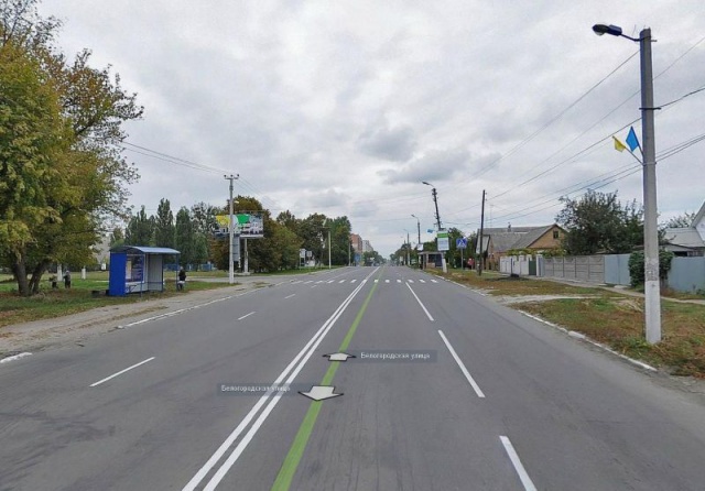Щит 6x3,  г.Боярка, ул. Белогородская, 46, поворот на горсовет