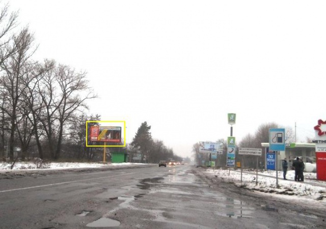 Щит 6x3,  г.Бровары, ул. Кутузова, 110, перекресток с ул.Б.Хмельницкого