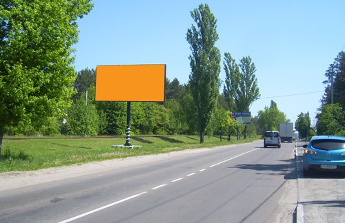 Щит 6x3,  ул. Чкалова (Ирпень-Киев, выезд на тр. Киев-Ковель)