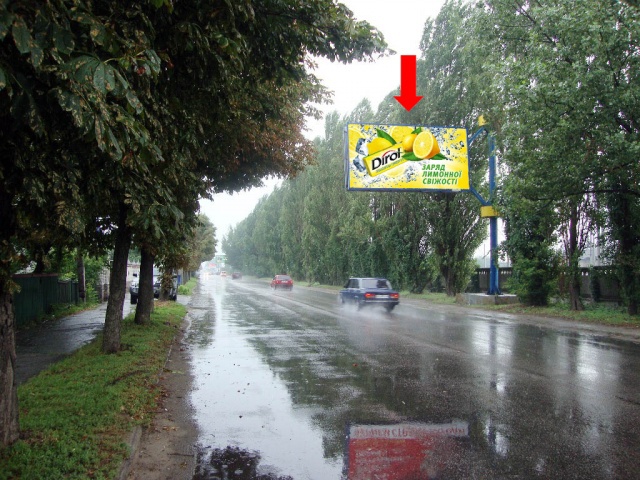 Щит 6x3,  Сквирское шоссе, 56, из центра