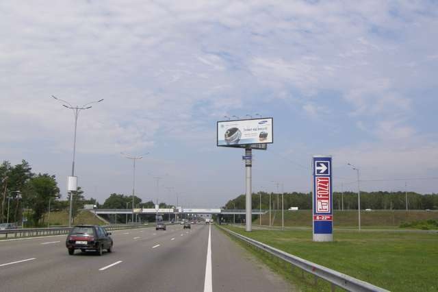 Суперборд 12x5,  Бориспольская трасса: 13км+500м до Киева (№6 слева) (в напр. Киева )