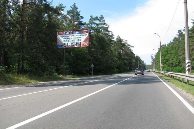 Щит 6x3,  Киев - Иванков 13 км + 200 м (в напр. г.Вышгород, г.Иванков)